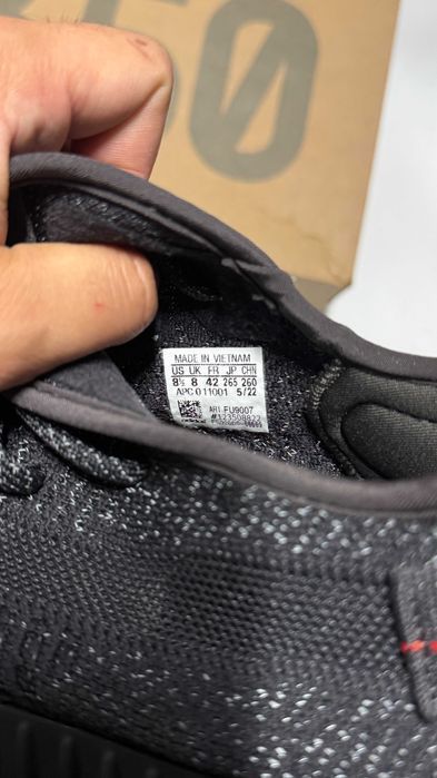 Buty Adidas boost v350 Yeezy Reflective, rozmiar 42