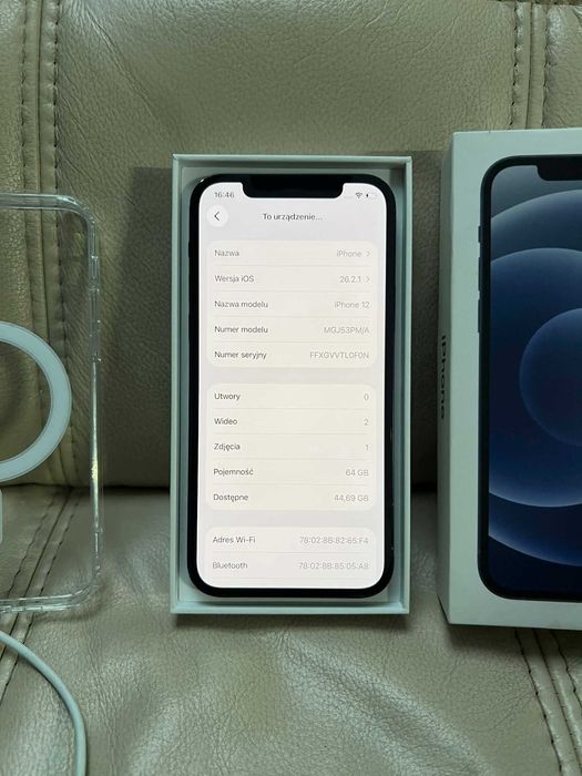 iPhone 12 4 GB / 64 GB 5G czarny