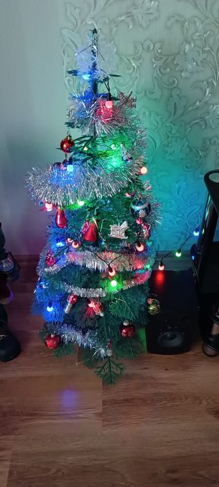 Разборная елочка СССР 110см