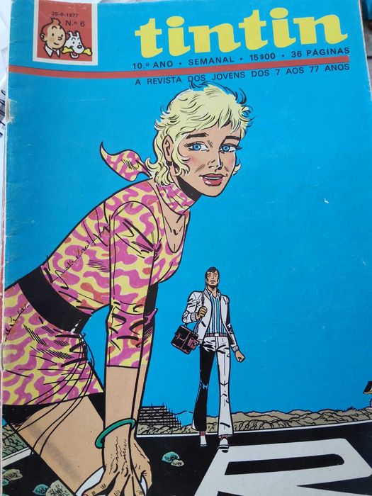 Revistas de Tintim, 10.º Ano, Semanal, de 1977