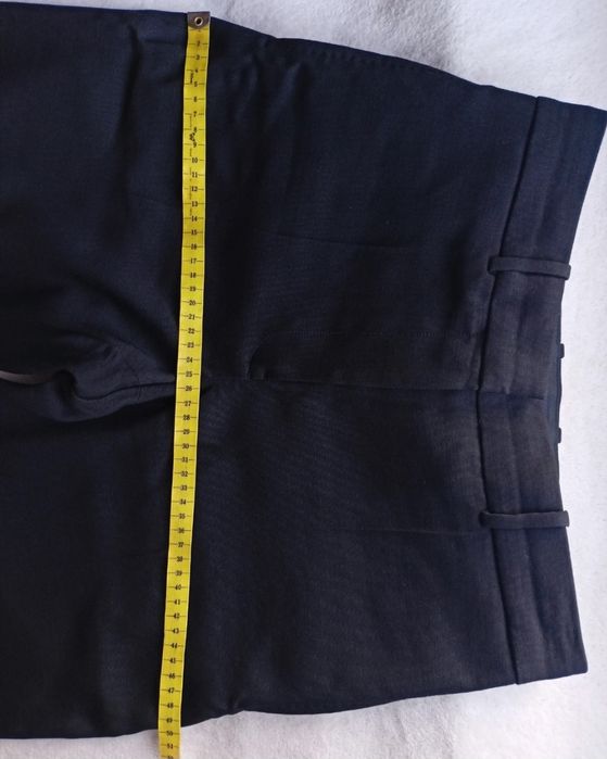 Spodnie Burberry wełna + jedwab/ wysoki stan