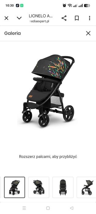 Wózek spacerowy lionelo