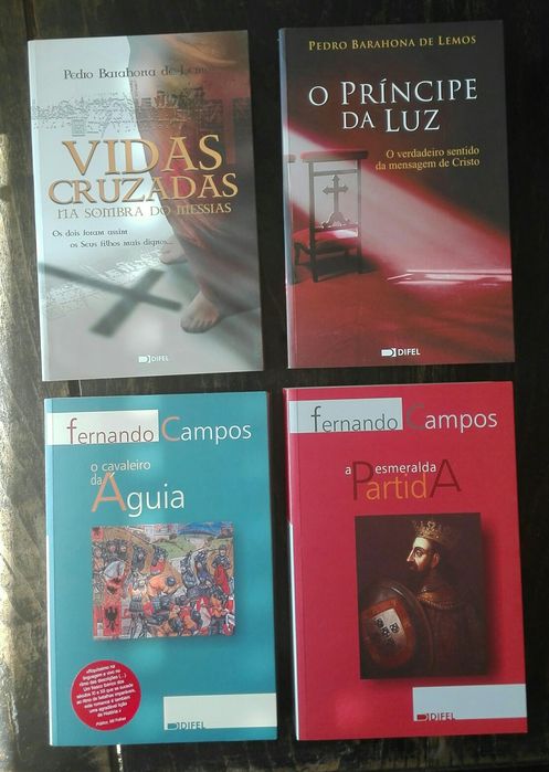 Vários livros novos
