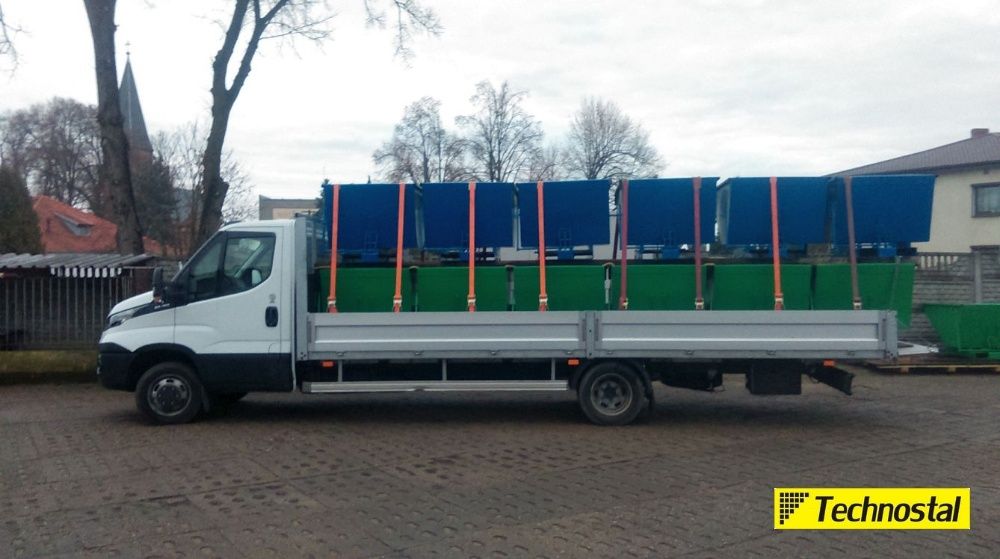 kontener samowyładowczy, koleba 3,5 m3 KS-35