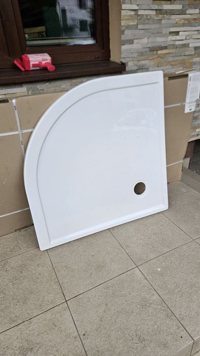 Brodzik półokrągły 90x99 super slim 3.5cm