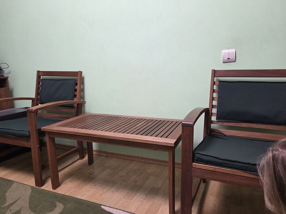 Столик і крісла для саду, тераси, веранди