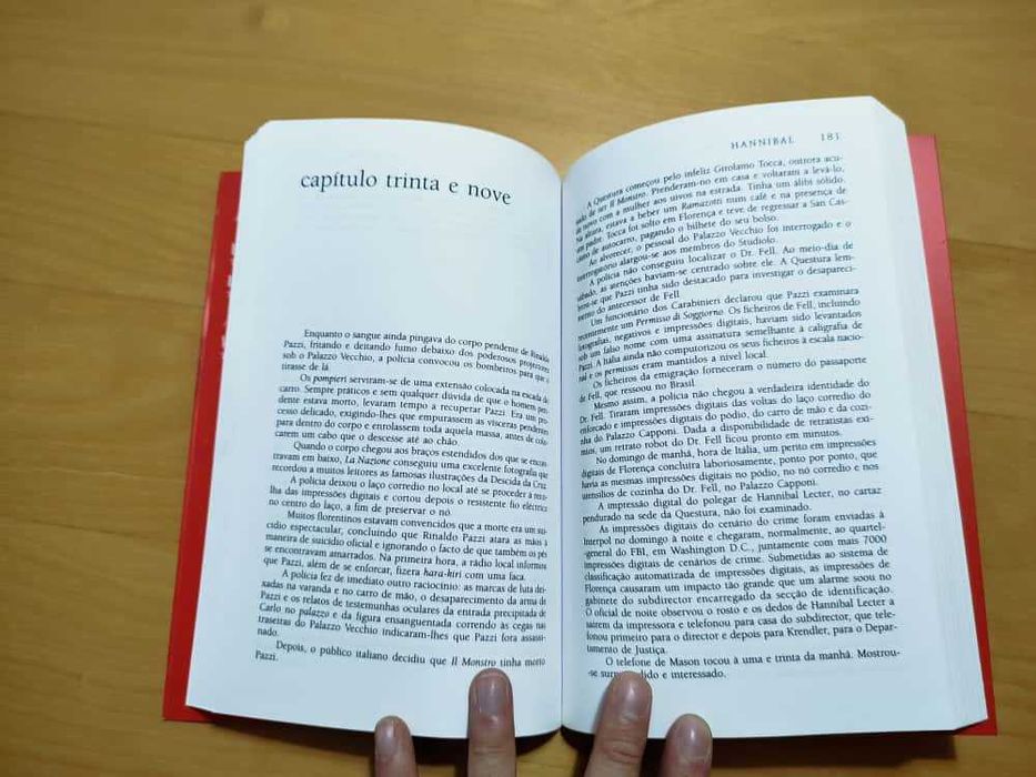 Livro Hannibal, de Thomas Harris