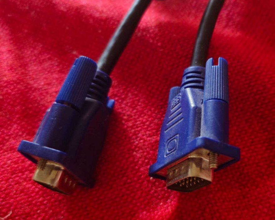 Кабель шнур VGA-VGA для ПК монитора