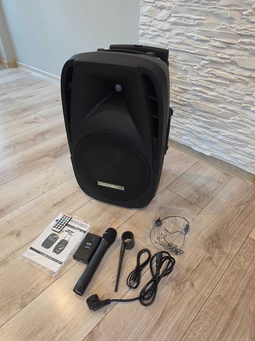 Mobilna Kolumna Aktywna Pronomic PH12AW Akumulator Bluetooth Mikrofony