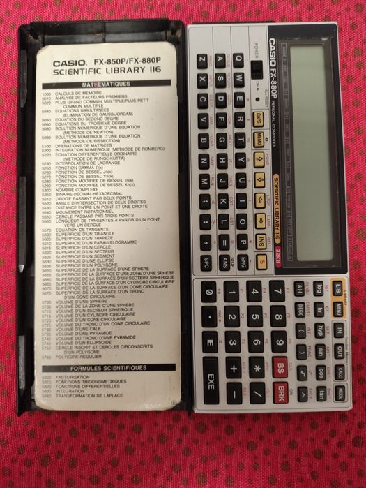 Calculadora científica Casio FX-880P