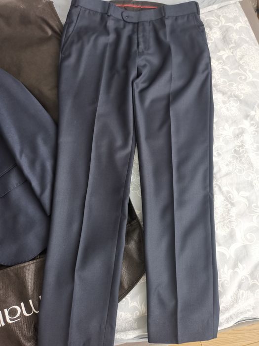 Garnitur męski recman granatowy