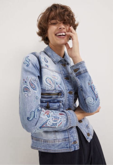 Desigual kurtka katana jeans S Nowa