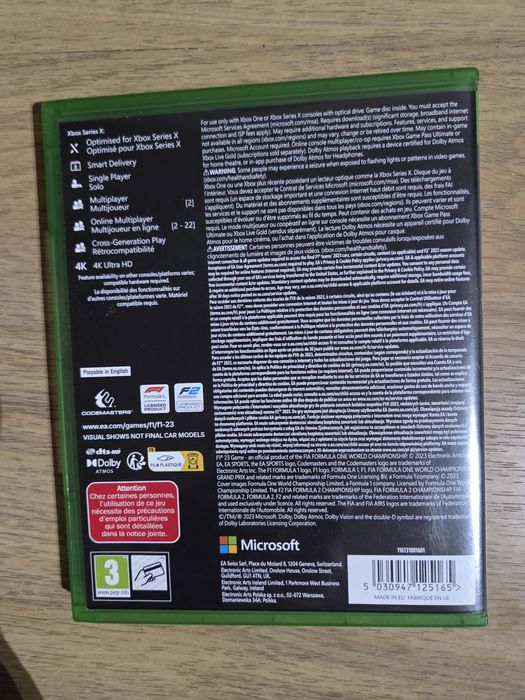 F1 23 xbox one/ xbox one x