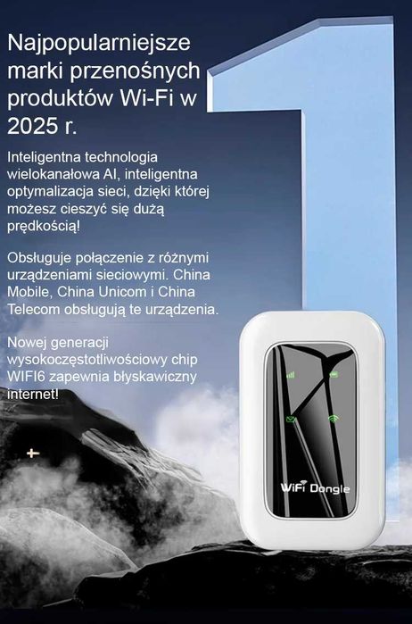 Router mobilny 4G/5G 150 Mbps WIFI6 zafoliowany Dębogóra • OLX.pl
