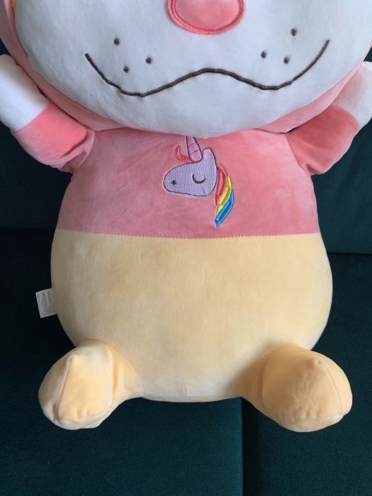 Duży nowy pluszak 70x45 unicorn jednorożec tygrys w stroju jednorożca