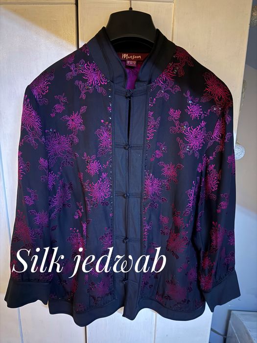 Żakiet/kimono jedwabne monsoon