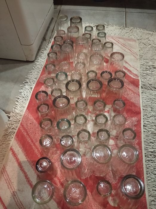 Граненые гранчаки( стаканы) и стопки (рюмки)