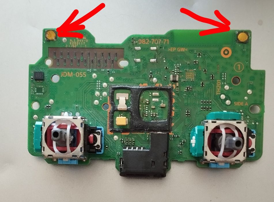 Кнопка для джойстика DualSense PS5, DualShock PS4