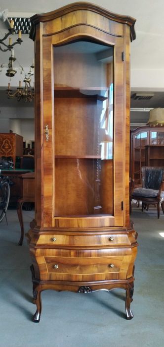 Stylowa witryna serwantka Ludwik