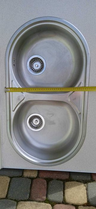 Zlewozmywak dwukomorowy