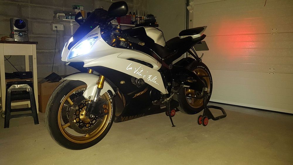 Yamaha r6 RJ15 de 2012