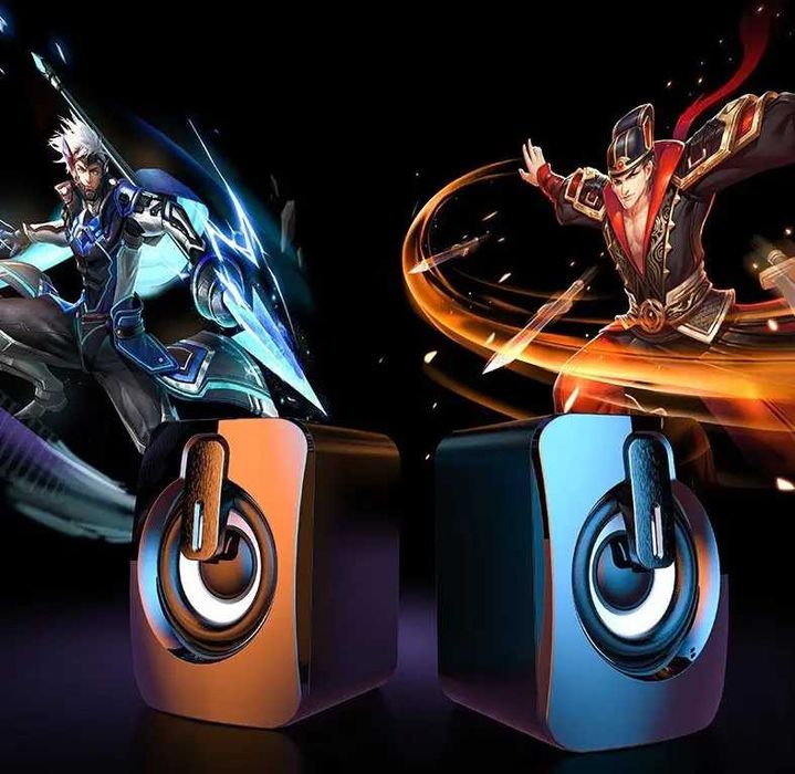 колонки а2 для компьютера с rgb подсветкой