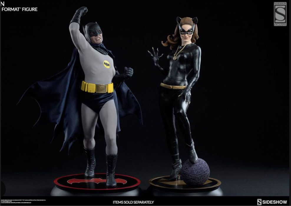Sideshow Classic Batman & Catwoman 1966 Premium Format