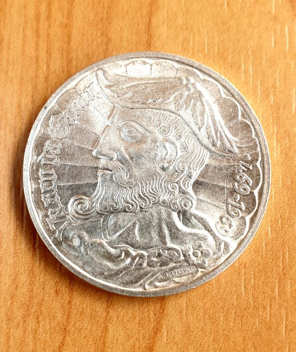 1969 Portugal 50 Escudos Vasco da Gama Prata