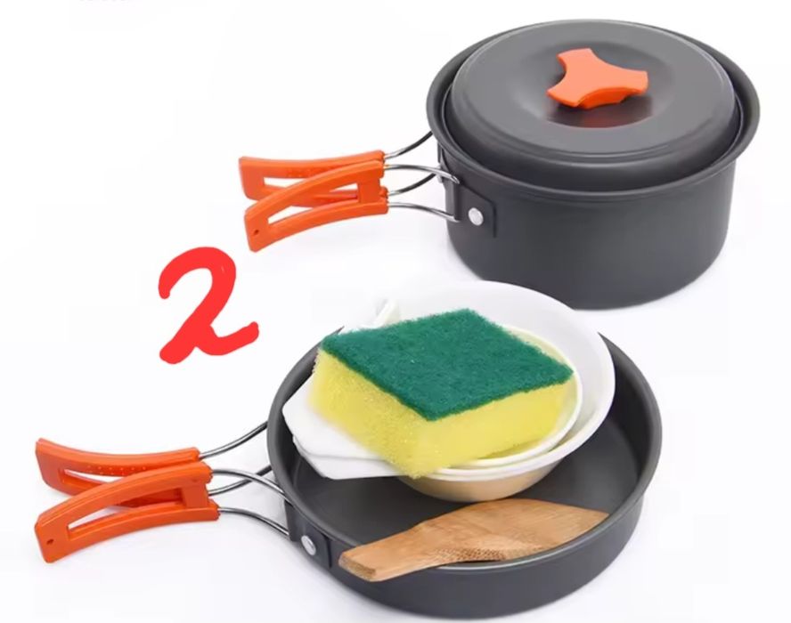 Туристичний посуд (набір) хорошої якості