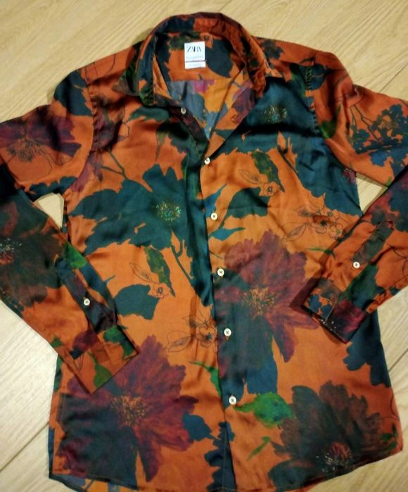 Zara MAN koszula Relaxed fit