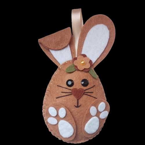 Coelho de Páscoa - Pendente Decorativo e Lembrança Especial