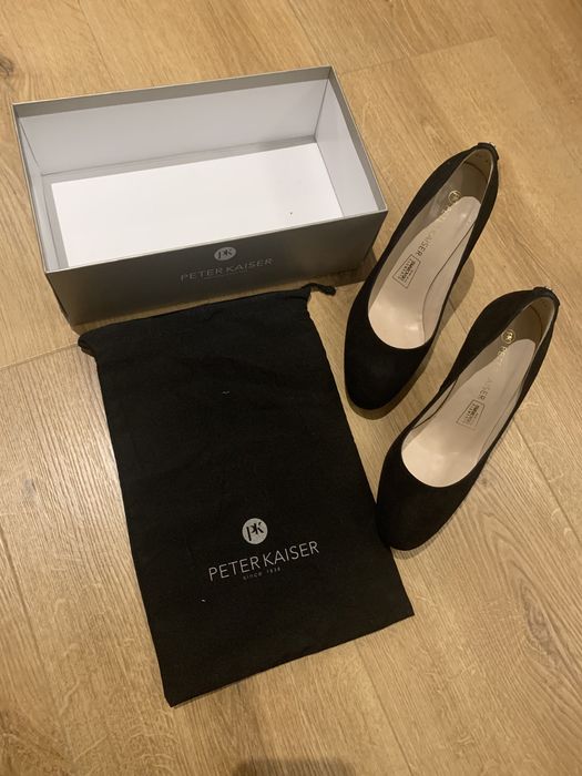 Buty czółenka Swarovski Peter Kaiser skóra