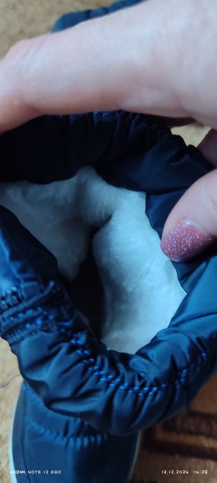 Сапожки зима на девочку