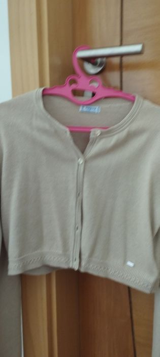 Vestido e casaco para cerimónia da Mayoral