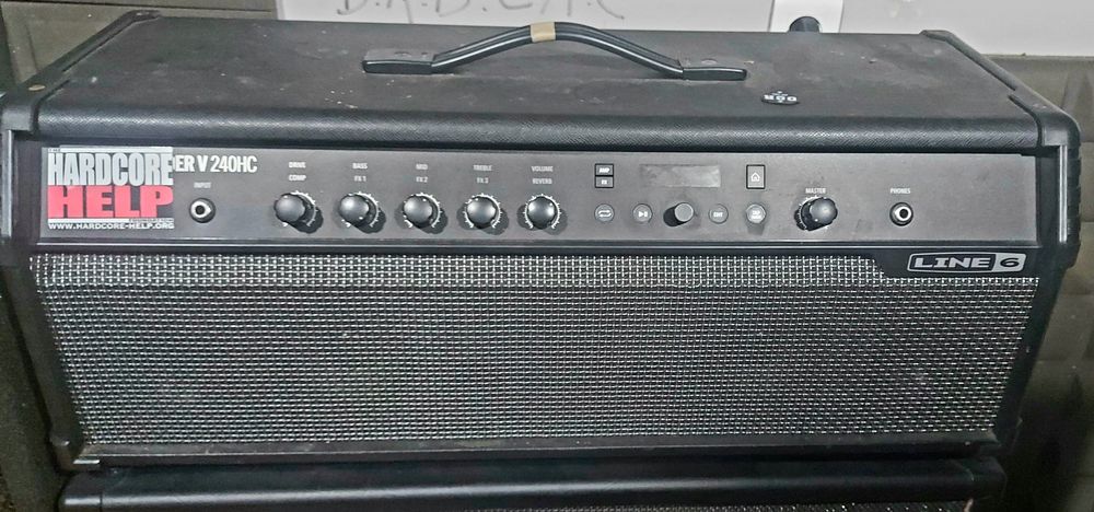 Amplificador de Guitarra - Coluna e Cabeça
