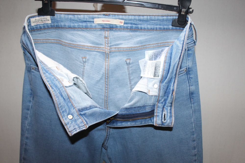 Джинсы, штаны, брюки, скини, Levi's, р 30, на 48