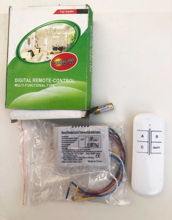 Módulo controlo remoto - comando