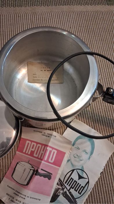 Szybkowar PRL garnek Inpud 4l rosyjski NOWY