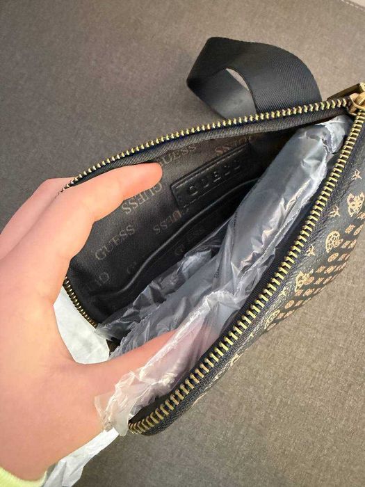 Оригінал ! Чоловіча сумка Guess Vezzola. Сумка гуес, гуеес через плече