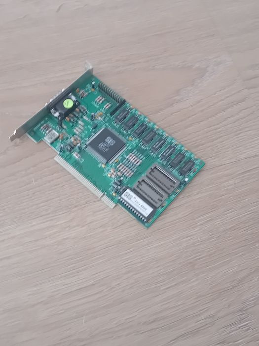 Placa Gráfica SiS 6202 PCI 2D Retro Gaming Vintage