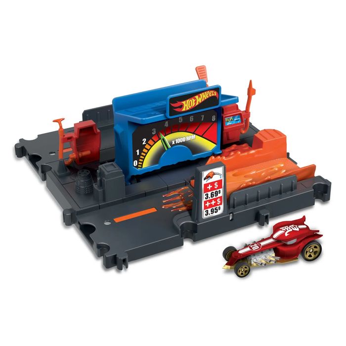 Hot Wheels City - Odjazdowa stacja paliw. Mattel. Nowy Produkt