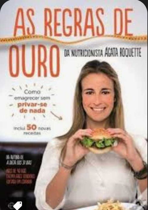 Emagrecer 2 livros Ágata Roquete