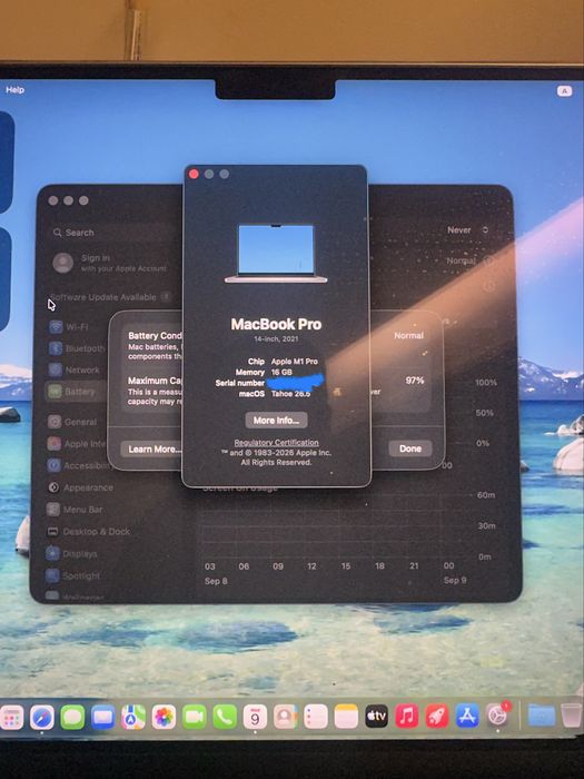 MacBook Pro 14” M1 Pro — 16GB RAM / 512GB SSD