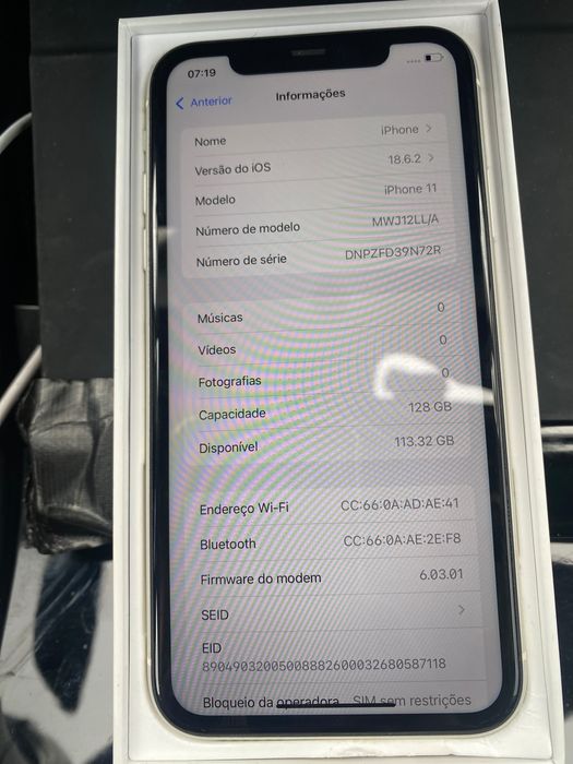 IPhone 11 de 128Gb NOVO