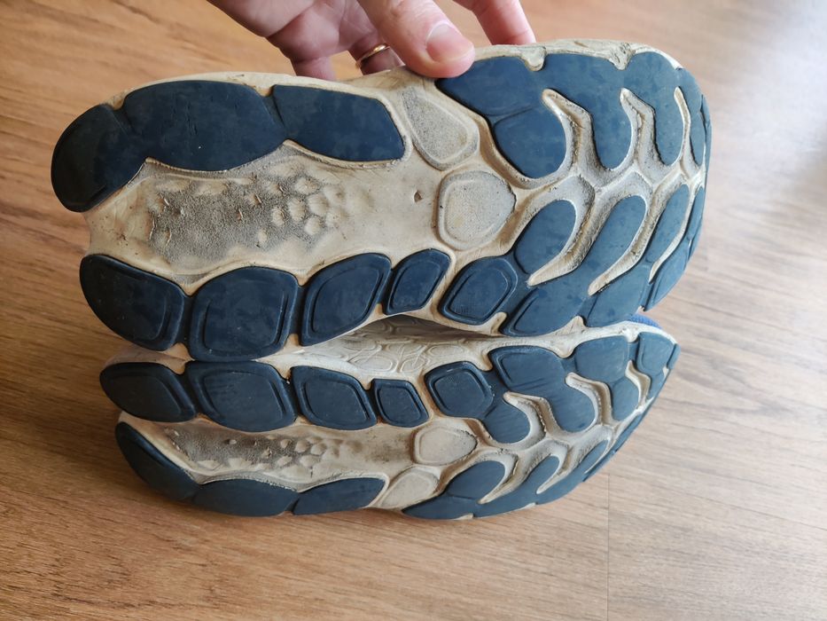 Sapatilhas New Balance Fresh Foam More v4 azul verde branco n. 40