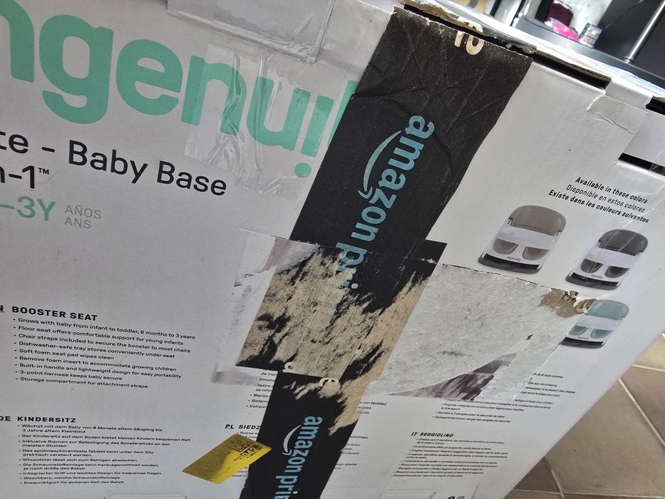 Ingenuity Baby Base 2 w 1 fotelik podwyższający