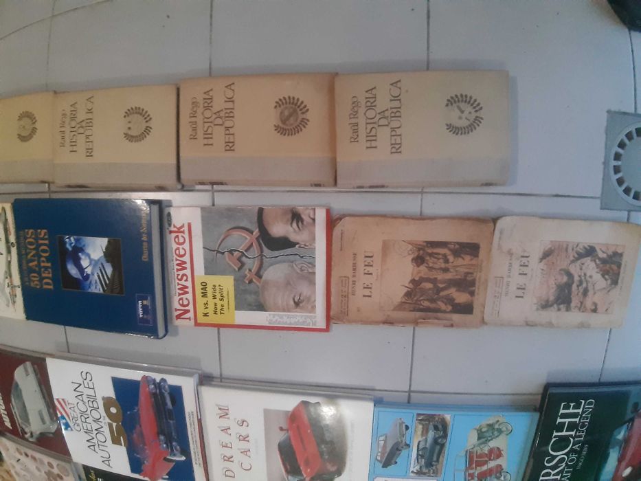 Livros raros, antigos e  banda desenhada troco gps autocaravana