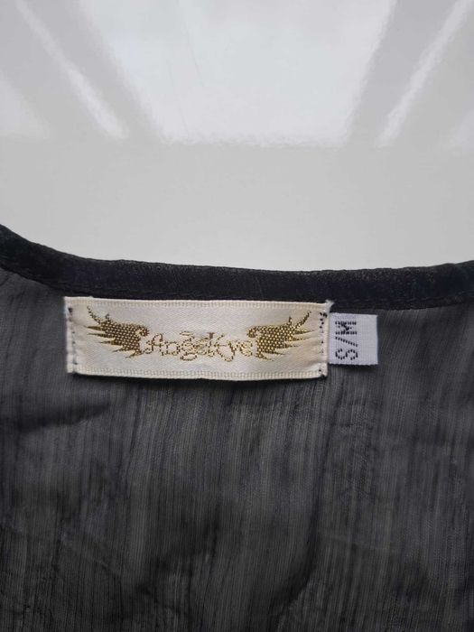 czarna koronkowa narzutka