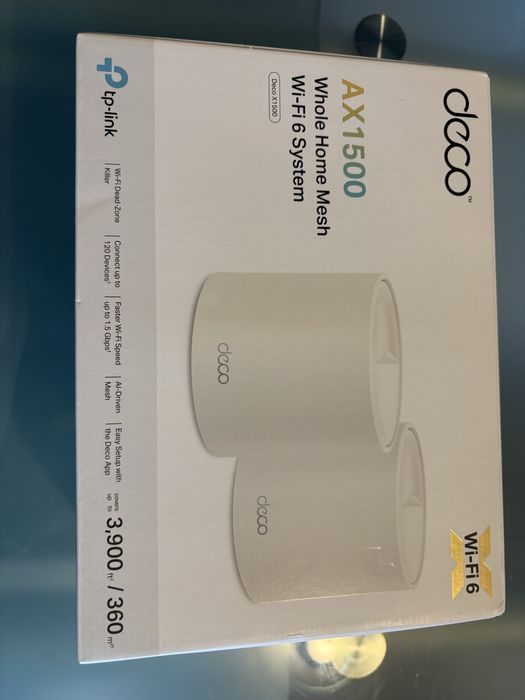 WiFi Total em Casa - 2 TP-Link Deco AX1500 (AX1800)