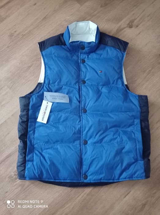 Tommy Hilfiger Sport Kamizelka meska S  z metką  dwustronna